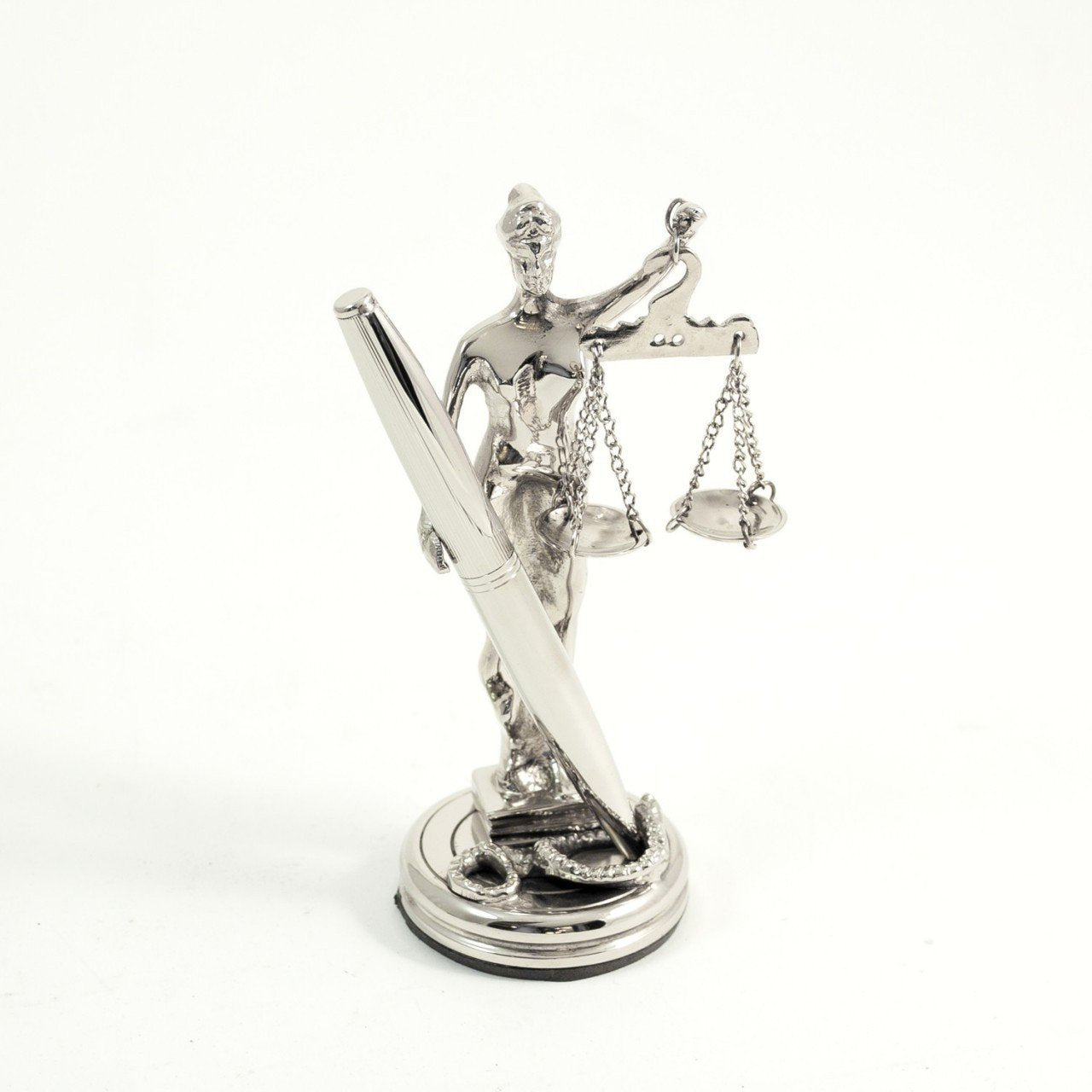 Bey-Berk Lady Justice Pen Holder