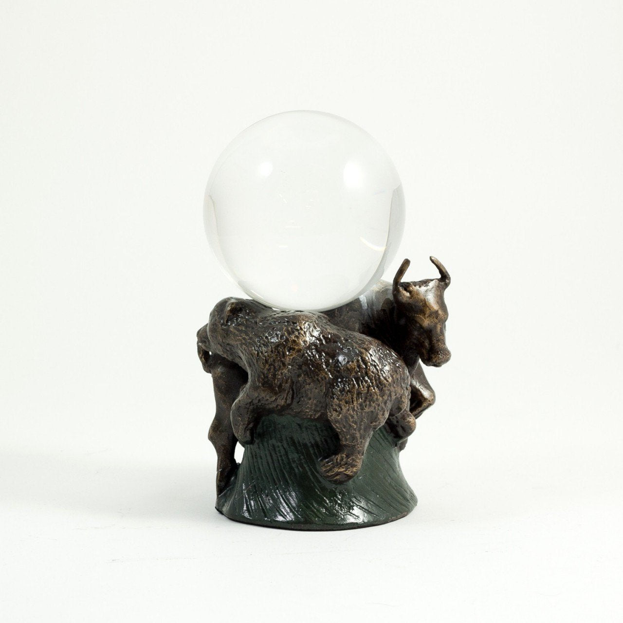 Bey-Berk Bull & Bear Ball Holder