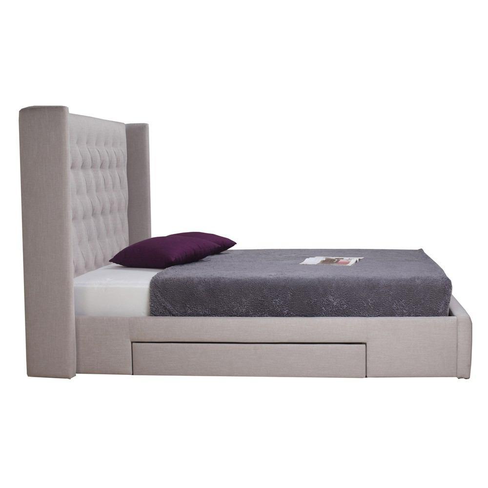 Moe's Home Collection Blair 2-Drawer Bed Queen