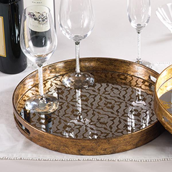 Saro Decorative Serving Tray Decorative Trays & Dishes, Saro, - Modish Store