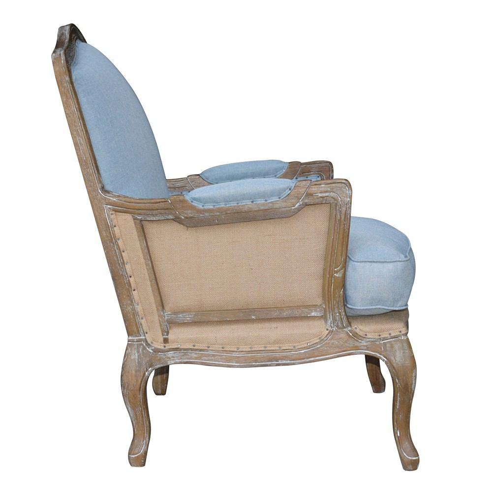 Padma's Plantation Smather'S Beach Lounge Chair - Blue Linen