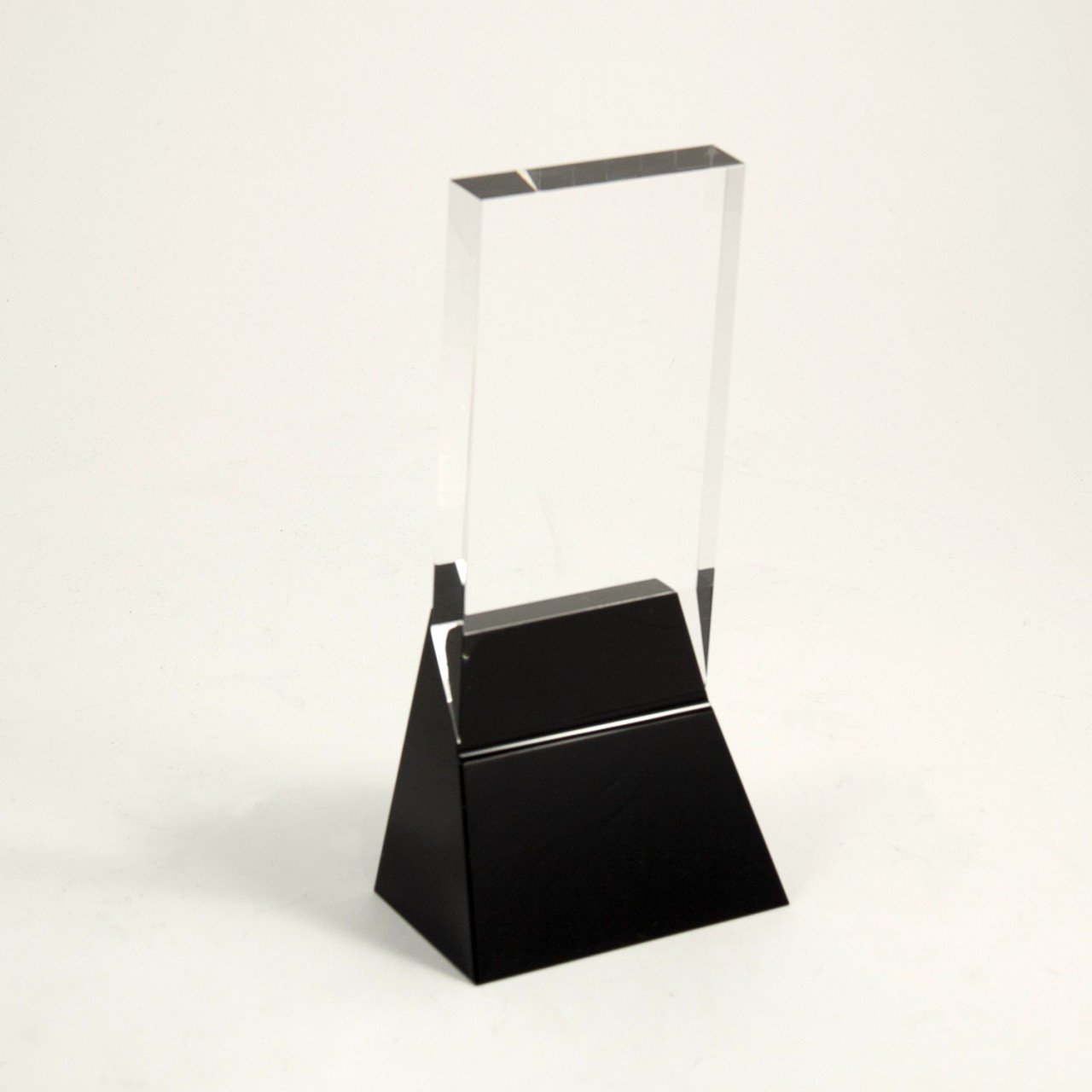 Bey-Berk 8 1/4" Crystal Trophy