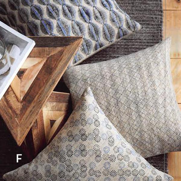 Roost Astara Block Print Pillow Cover - Set Of 3