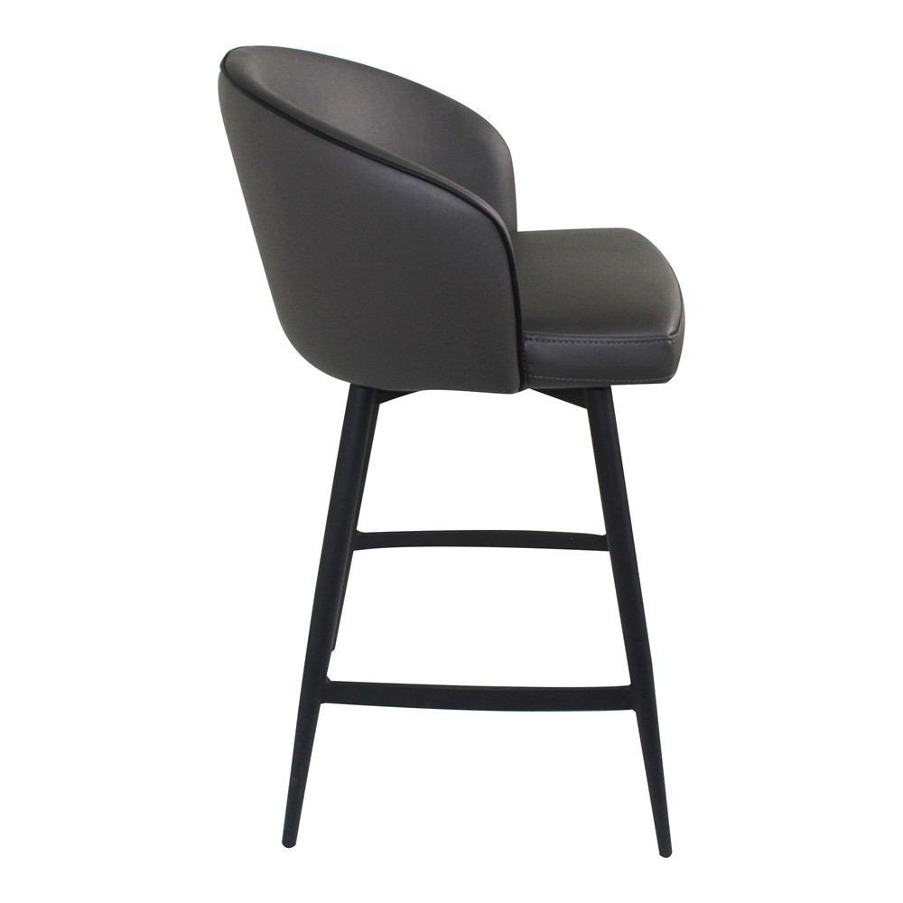 Moe's Home Collection Webber Counter Stool Charcoal