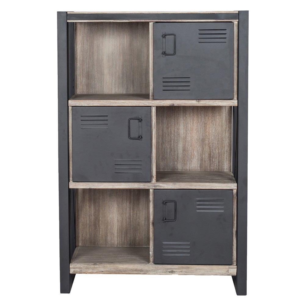 Moe's Home Collection Bronx Bookshelf With Doors