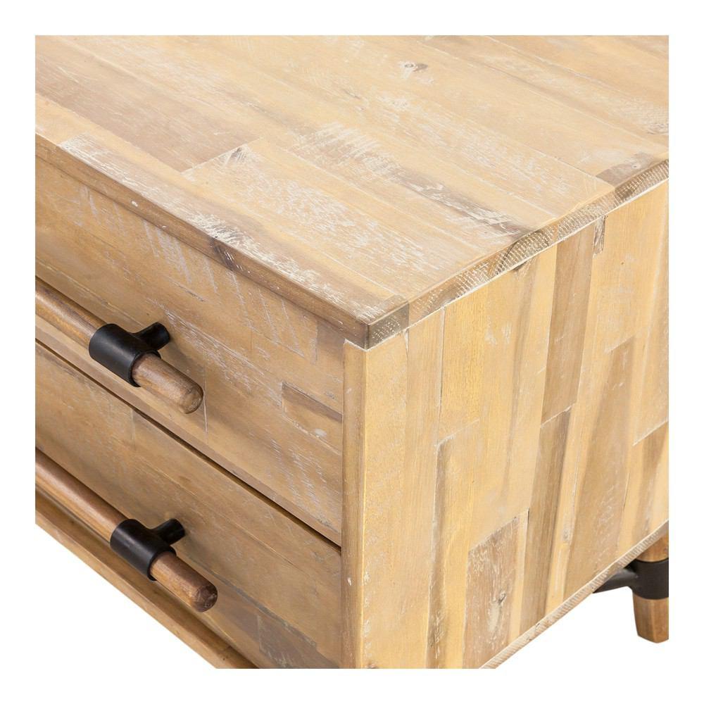Moe's Home Collection Hudson 2 Drawer Nightstand
