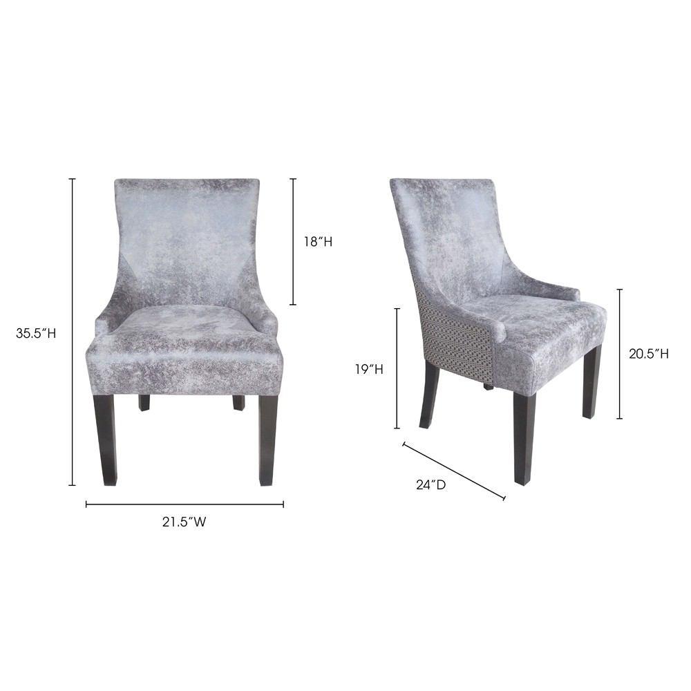 Moe's Home Collection Fierro Dining Chair - Set Of 2