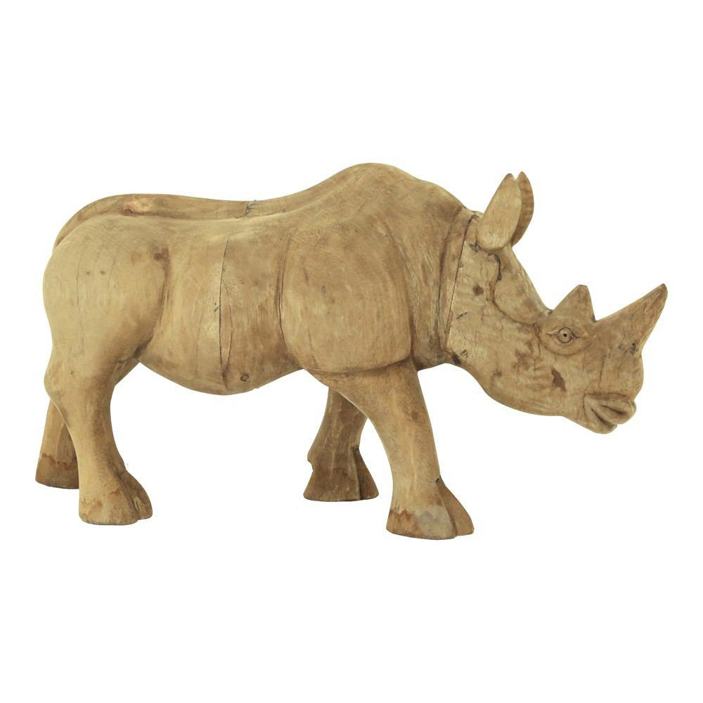Moe's Home Collection Wooden Rhino