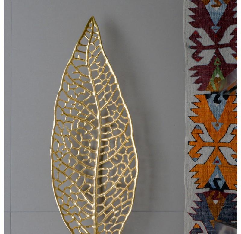 Gold Leaf Design Group Skeleton Leaf Bowl