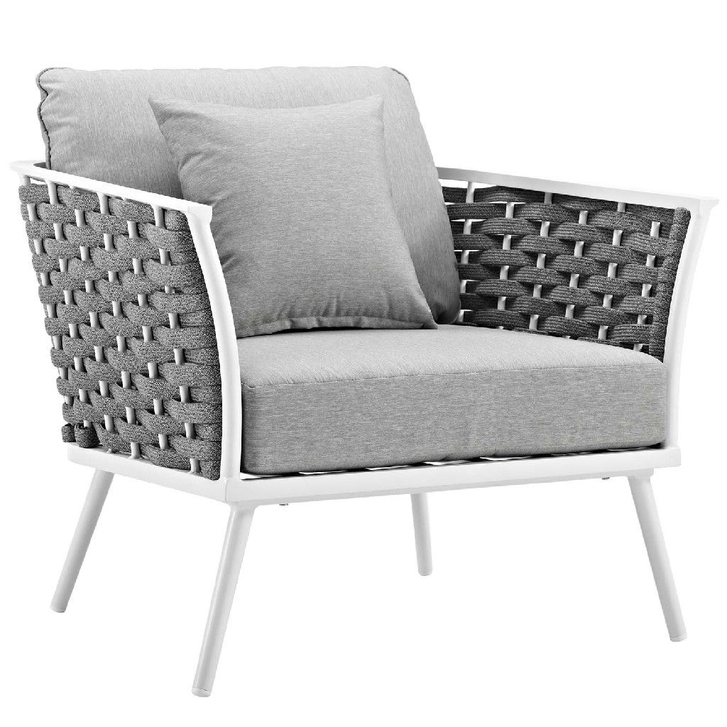 Modway Stance 3 Piece Outdoor Patio Aluminum Sectional Sofa Set-EEI-3170 | Outdoor Sofas, Loveseats & Sectionals | Modishstore-9