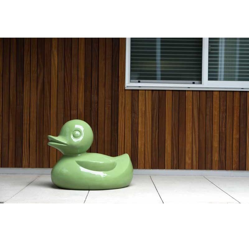 Gold Leaf Design Group Fiberglass Duck, Large