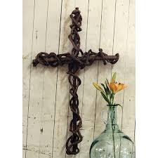 Kalalou Curly Vine Cross - Set Of 2