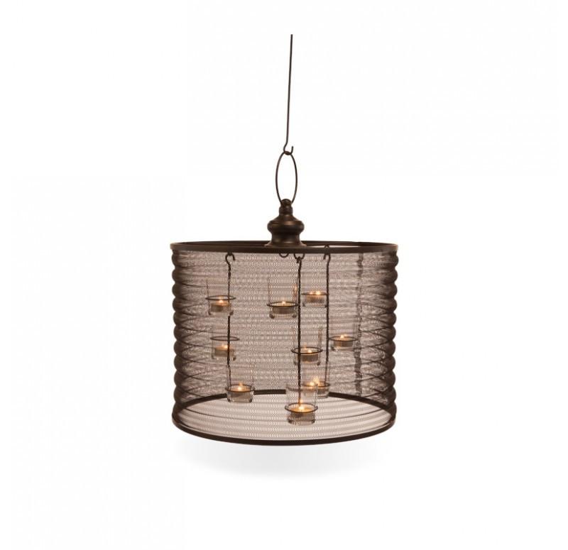 Gold Leaf Design Group 20" Aria Candle Chandelier