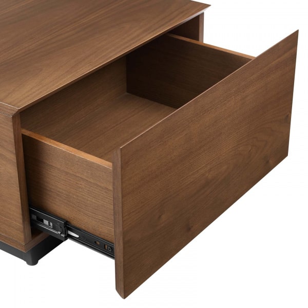 Modway Caima 3 Piece Queen Bedroom Set in Walnut | Bedroom Sets |