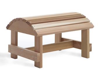 All Things Cedar Cedar Muskoka Ottoman --- NEW