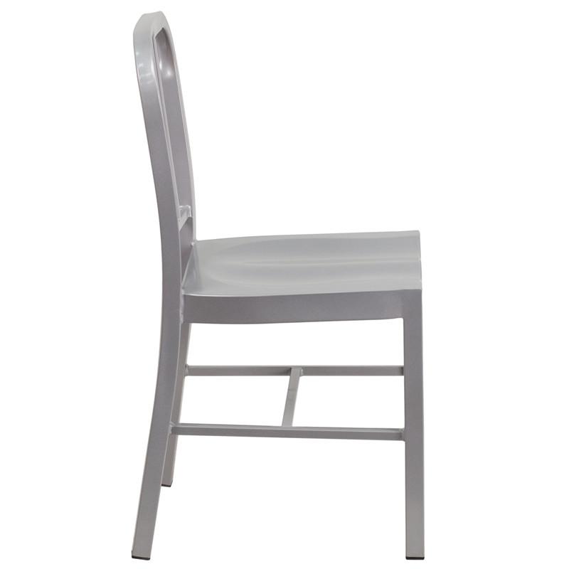 Flash Furniture Metal Indoor-Outdoor Chair
