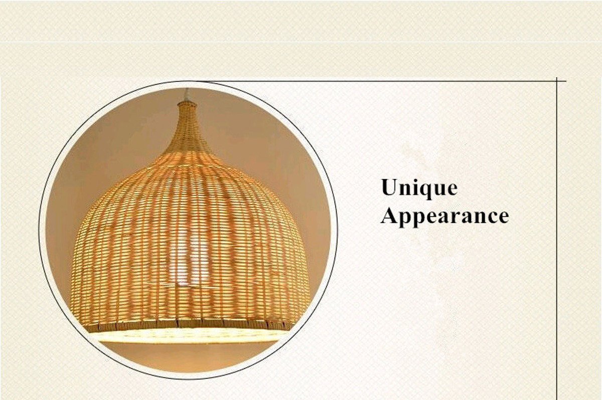 Classical Hand-Made Bamboo Pendant Lamp by Artisan Living Pendant Lamps, Artisan Living, - Modish Store