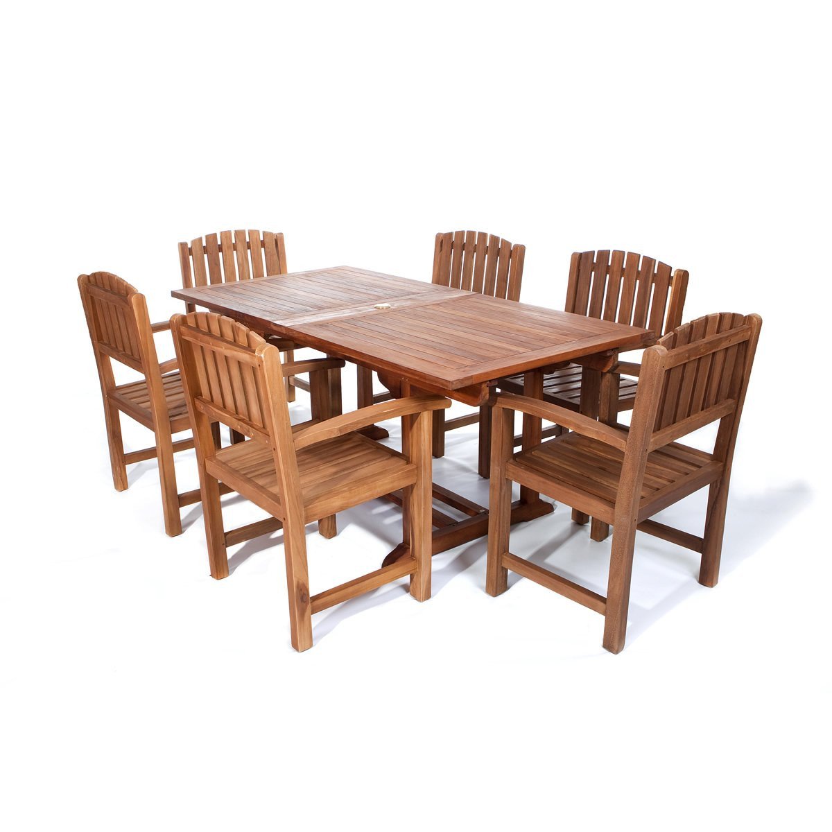 All Things Cedar 7pc. Rectangle Dining Chair Set