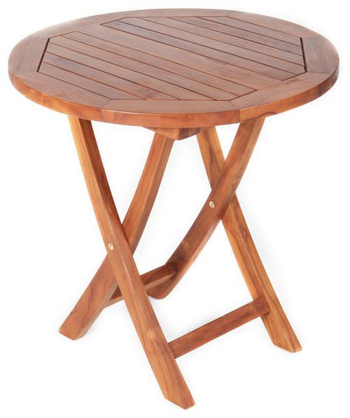All Things Cedar Teak Side Table