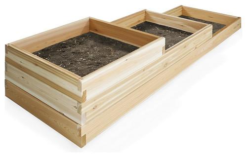 All Things Cedar 6ft. Tiered Garden Box - New