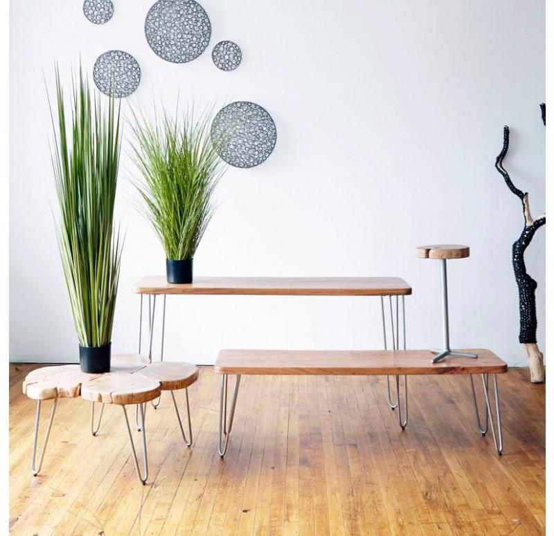Gold Leaf Design Group Wabi Sabi Victory Bench