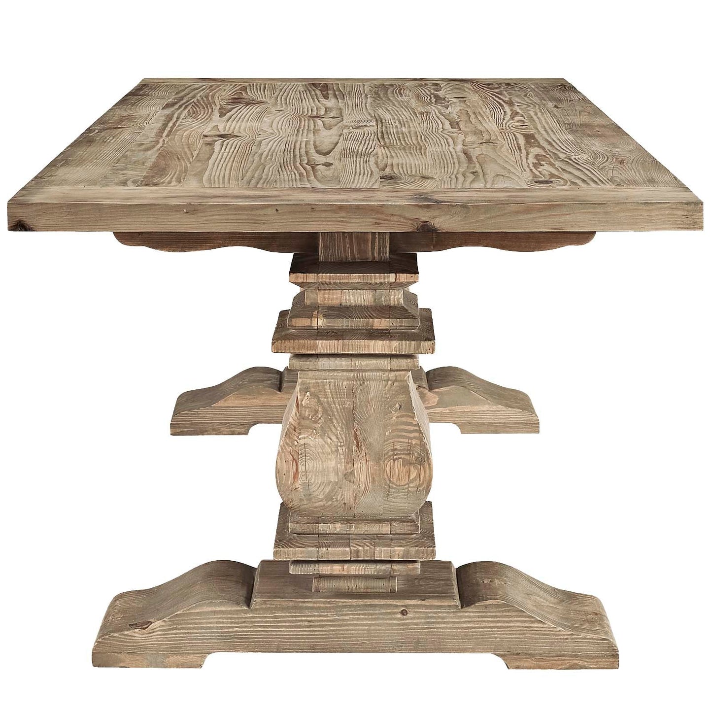 Column Rectangle Wood Dining Table By Modway - EEI-1199 | Dining Tables - 4