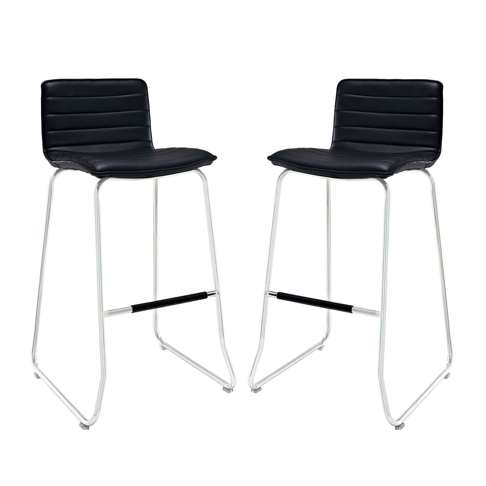 Dive Bar Stool Set Of 2 By Modway - EEI-1688 | Bar Stools - 2