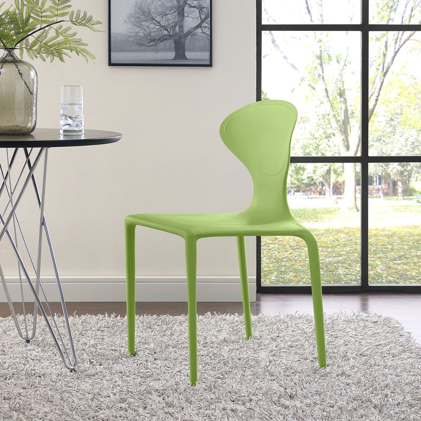 Draw Dining Side Chair By Modway - EEI-1715 | Dining Chairs