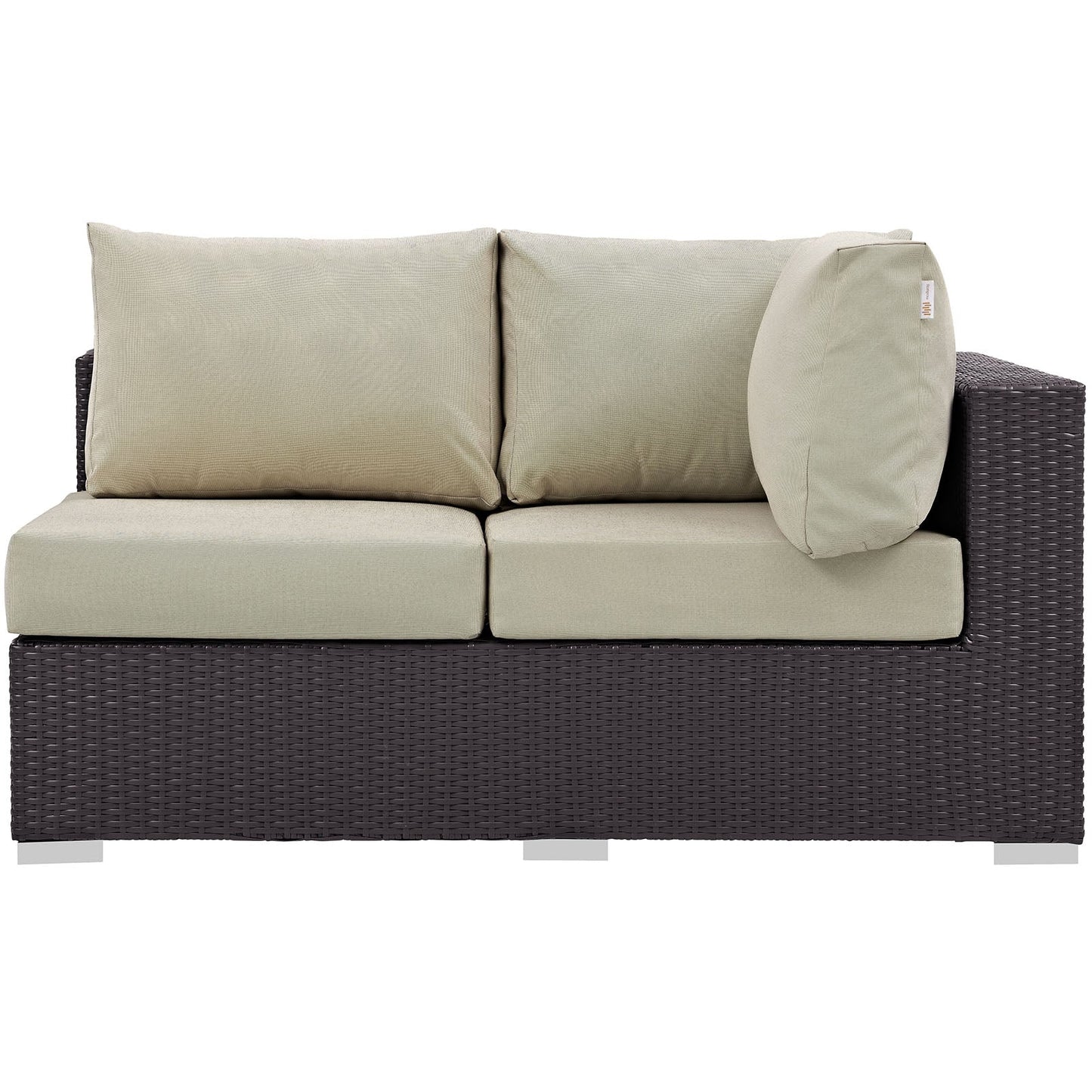 Convene Outdoor Patio Right Arm Loveseat By Modway - EEI-1841