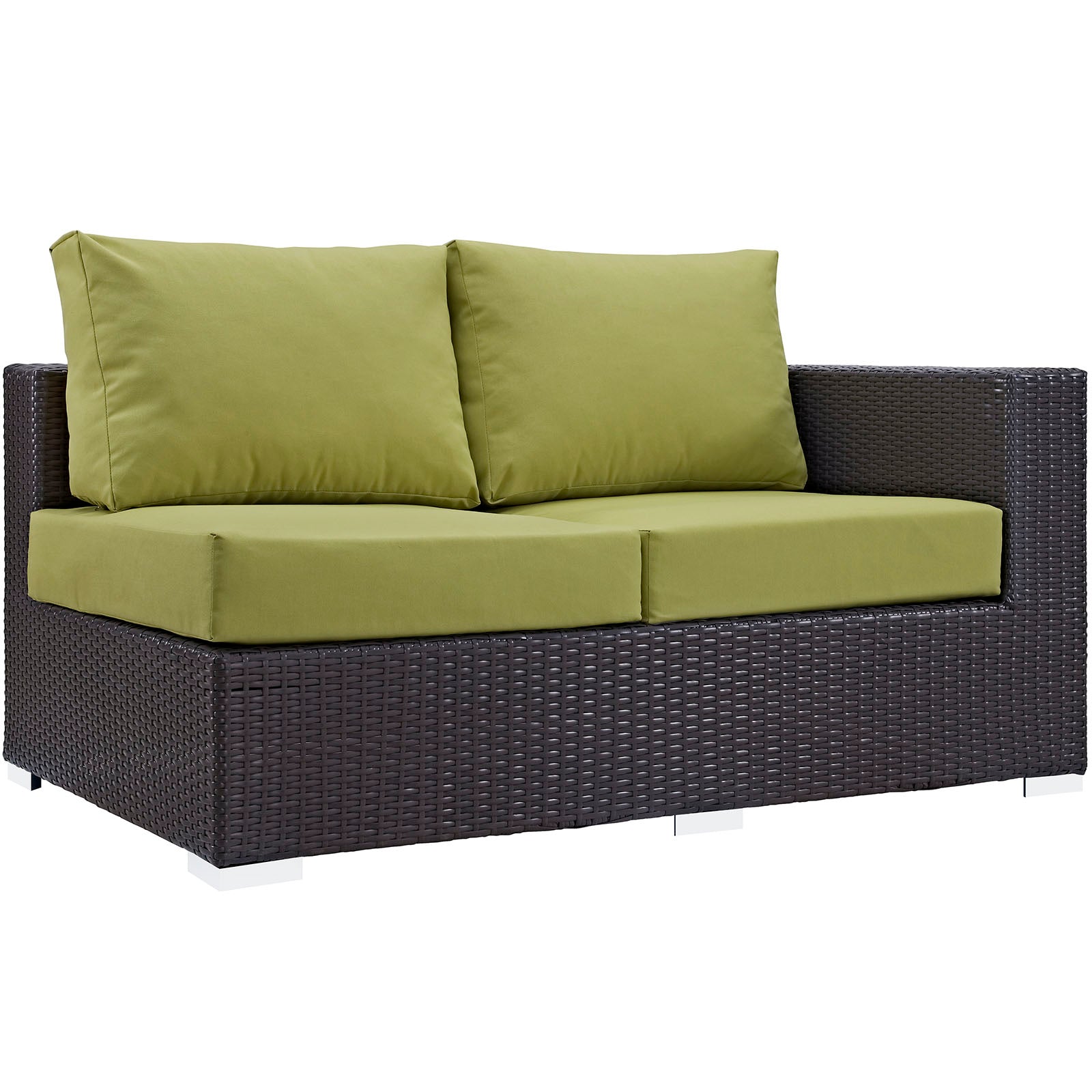 Convene Outdoor Patio Right Arm Loveseat By Modway - EEI-1841 | Outdoor Sofas, Loveseats & Sectionals