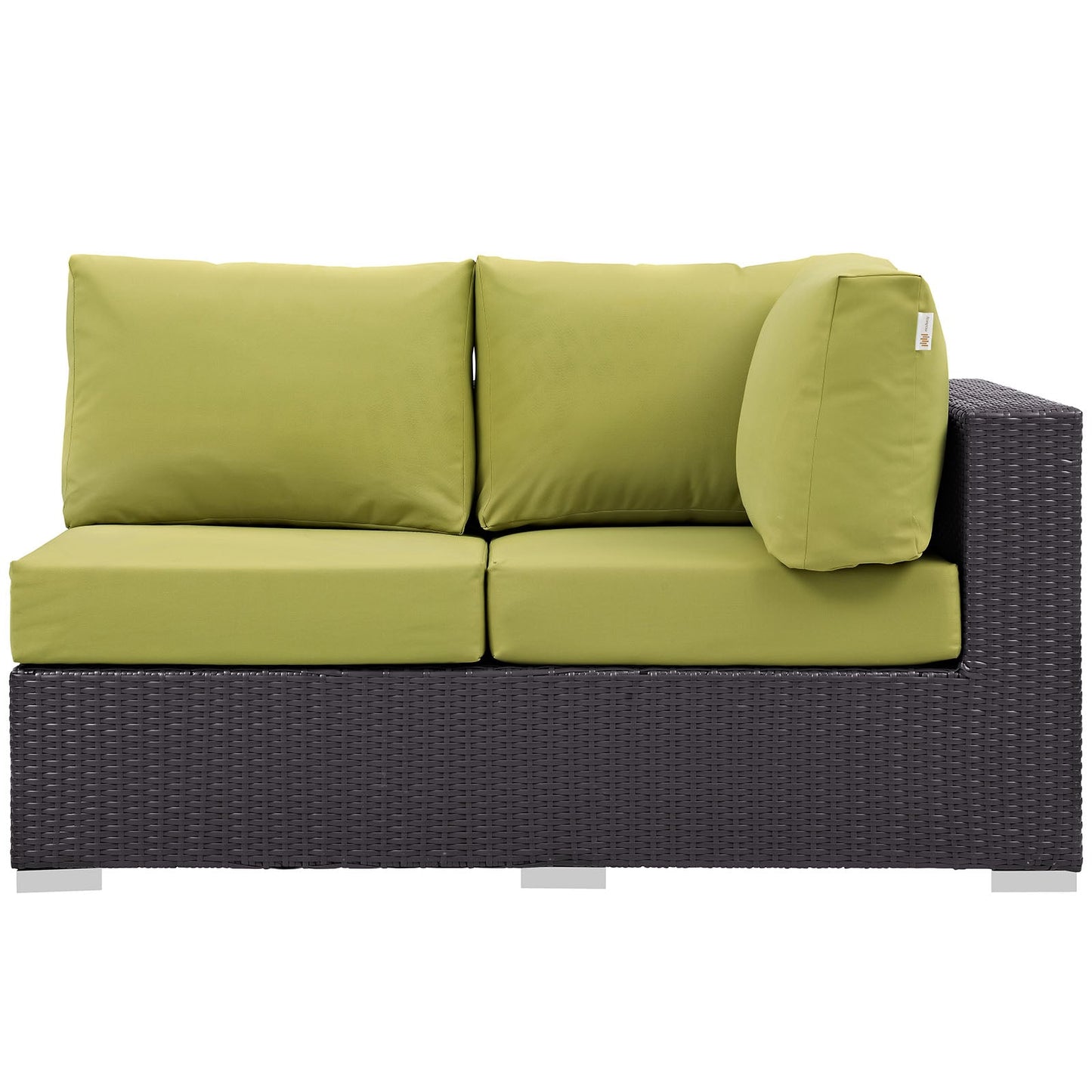 Convene Outdoor Patio Right Arm Loveseat By Modway - EEI-1841 | Outdoor Sofas, Loveseats & Sectionals - 3