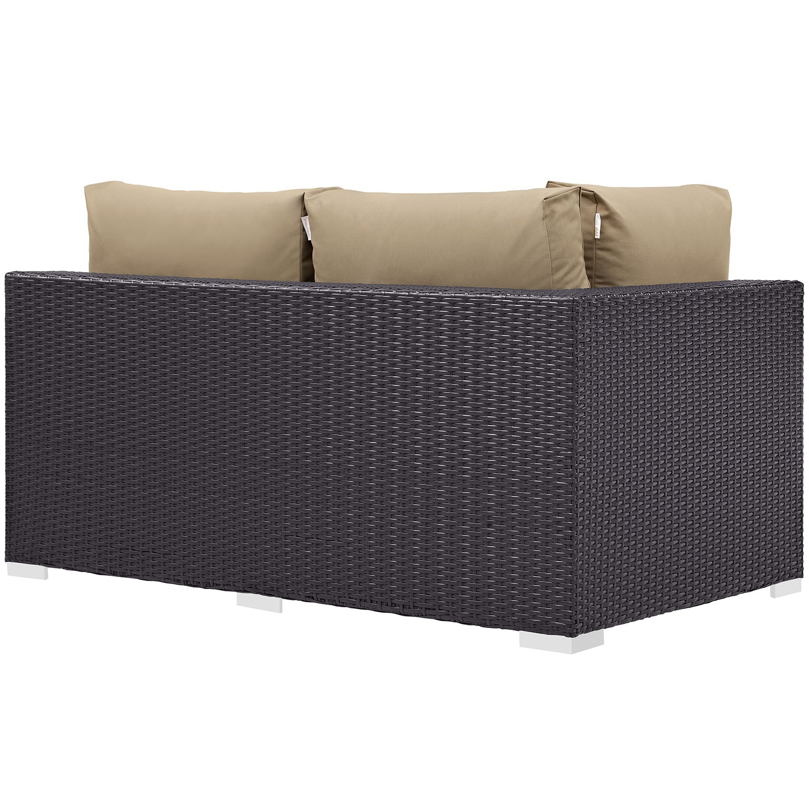 Convene Outdoor Patio Left Arm Loveseat By Modway - EEI-1842 | Outdoor Sofas, Loveseats & Sectionals - 2