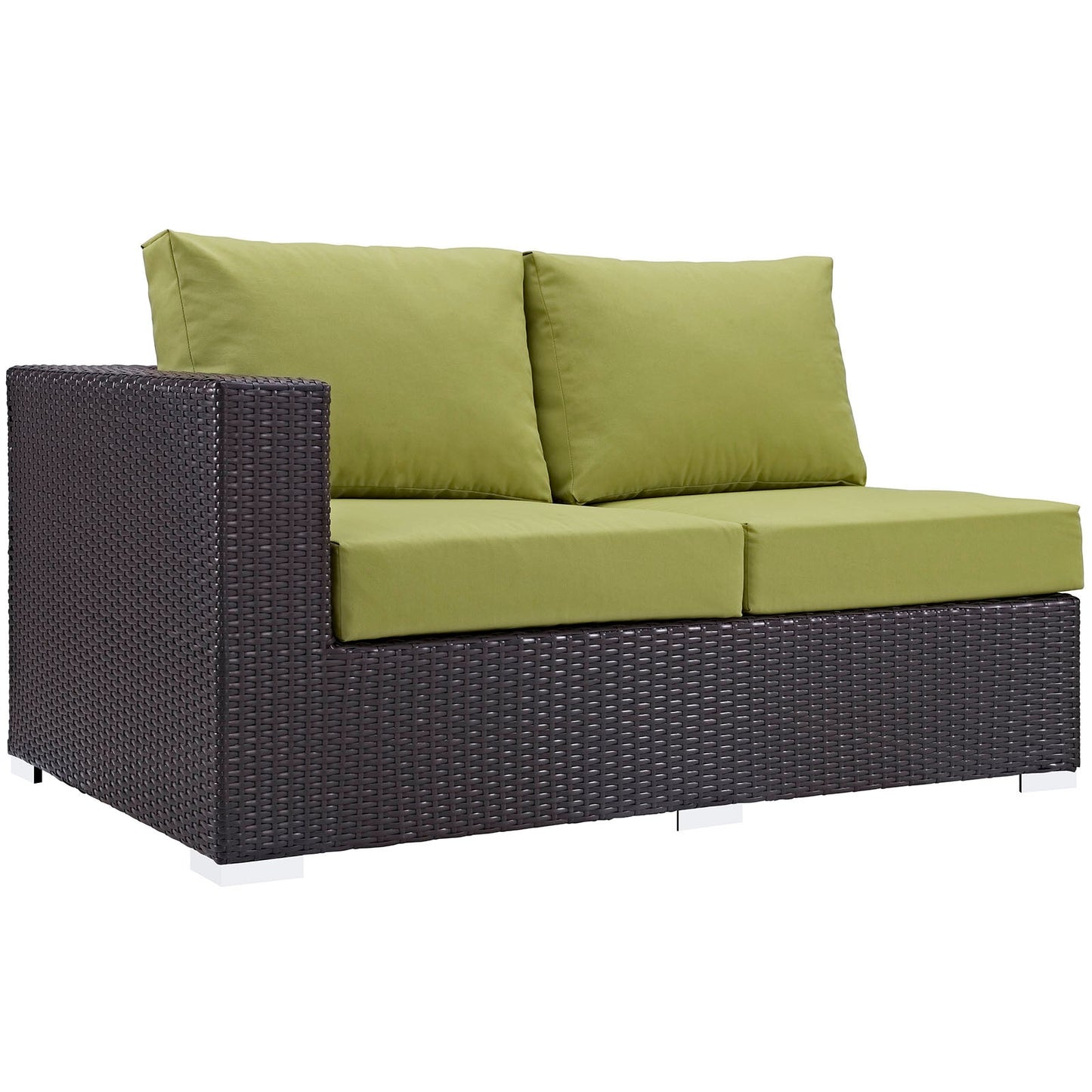 Convene Outdoor Patio Left Arm Loveseat By Modway - EEI-1842 | Outdoor Sofas, Loveseats & Sectionals - 4