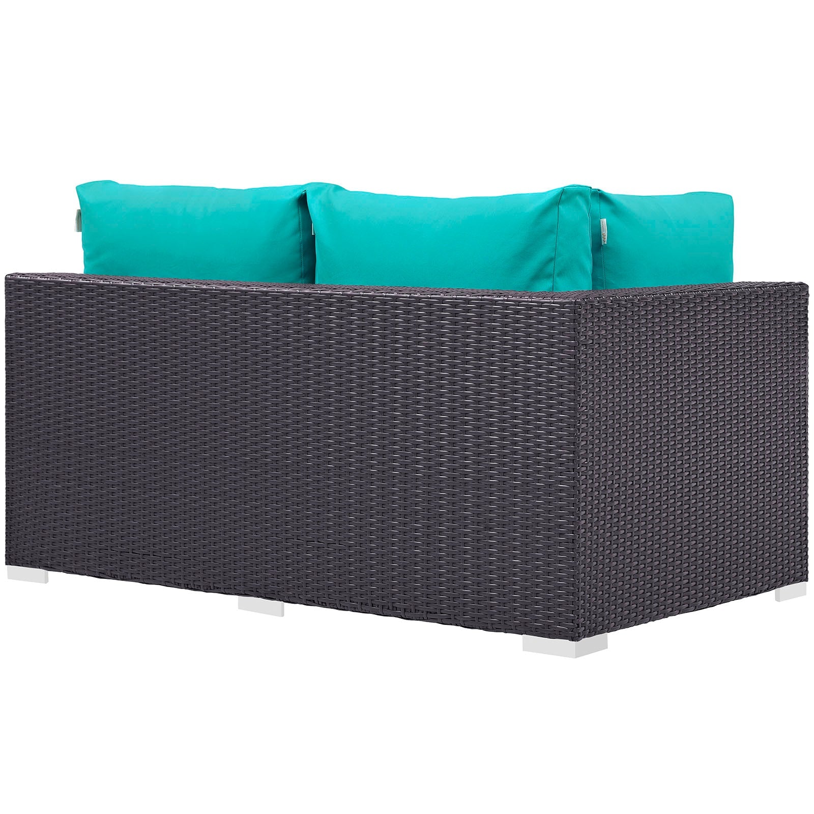 Convene Outdoor Patio Left Arm Loveseat By Modway - EEI-1842 | Outdoor Sofas, Loveseats & Sectionals - 12