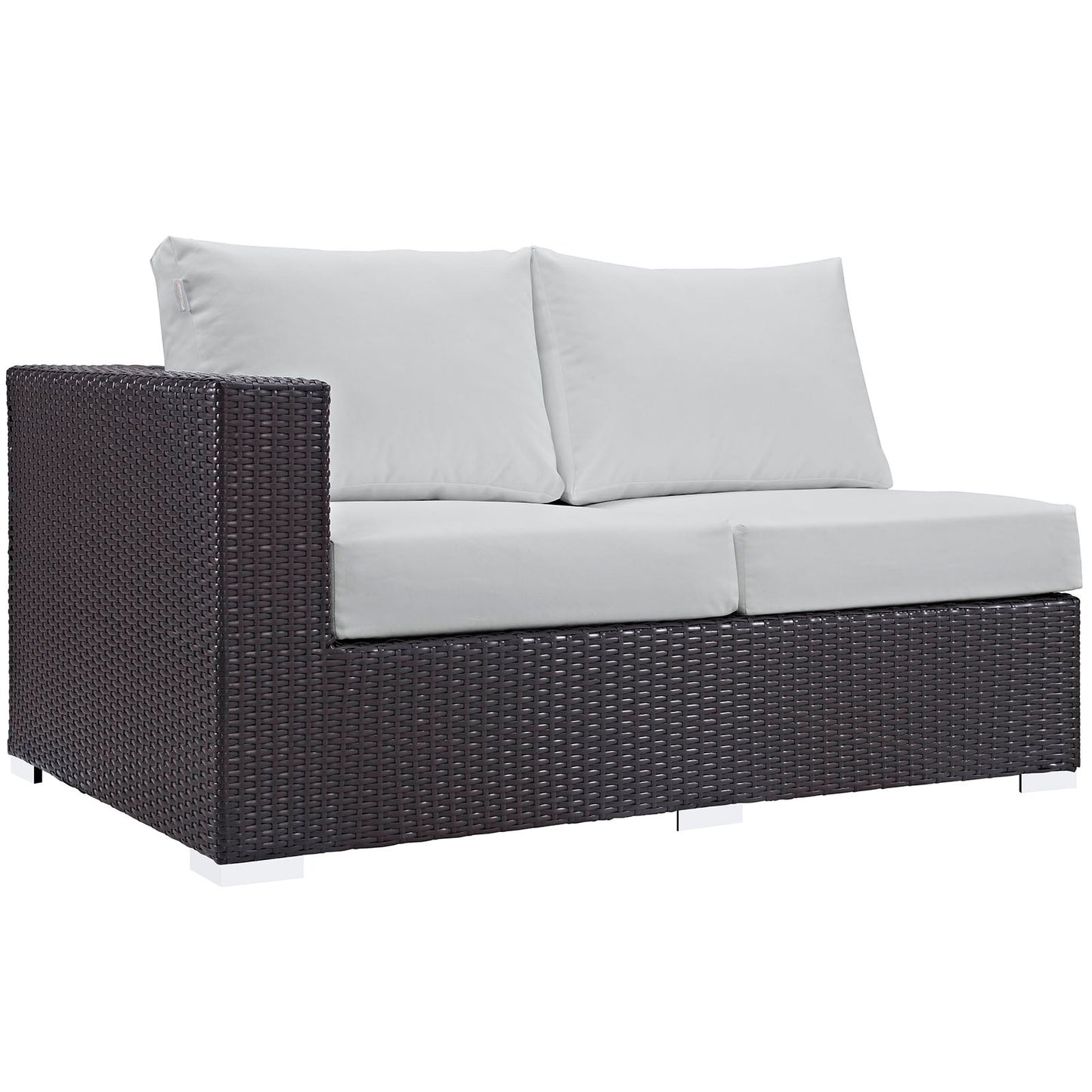 Convene Outdoor Patio Left Arm Loveseat By Modway - EEI-1842 | Outdoor Sofas, Loveseats & Sectionals - 13