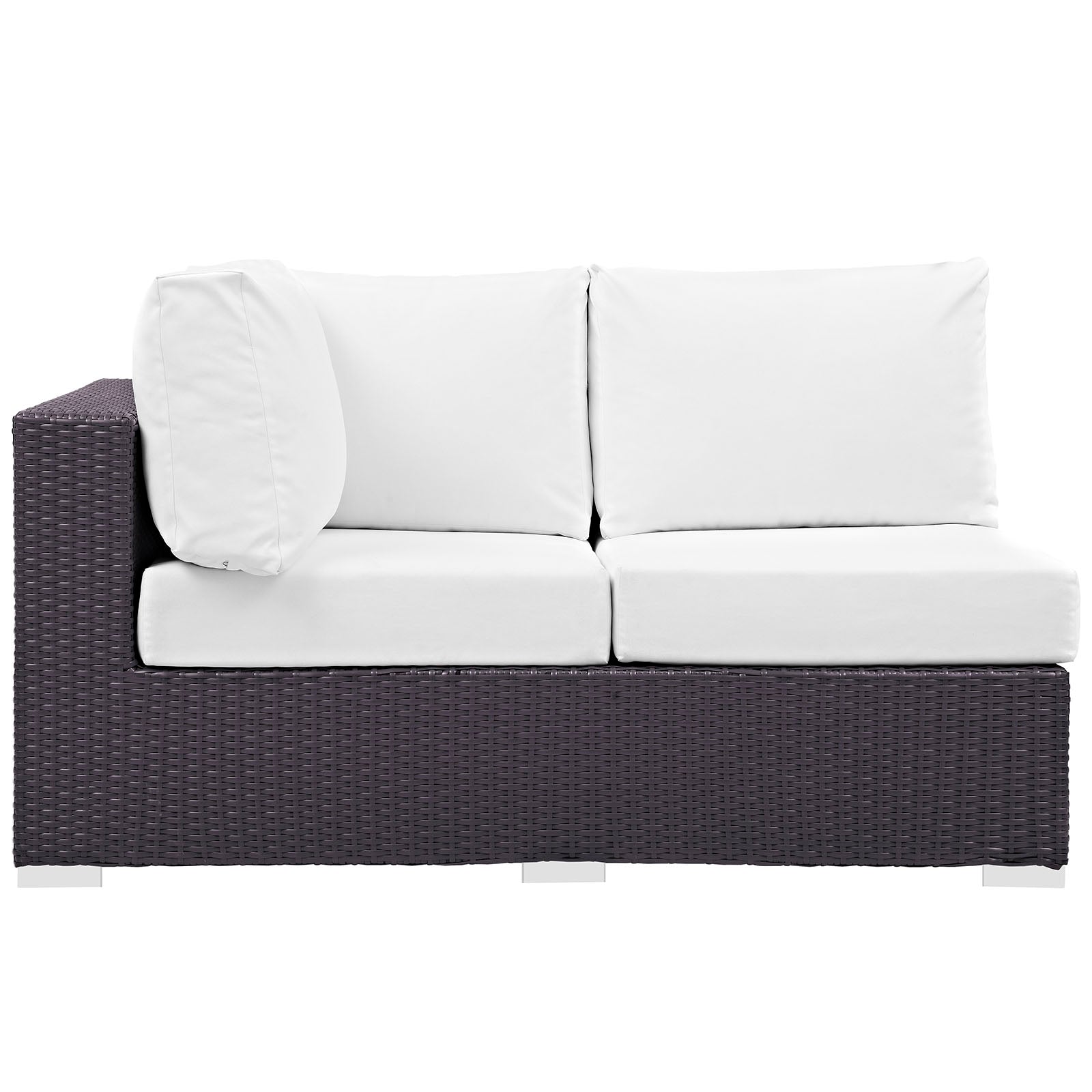 Convene Outdoor Patio Left Arm Loveseat By Modway - EEI-1842 | Outdoor Sofas, Loveseats & Sectionals - 15