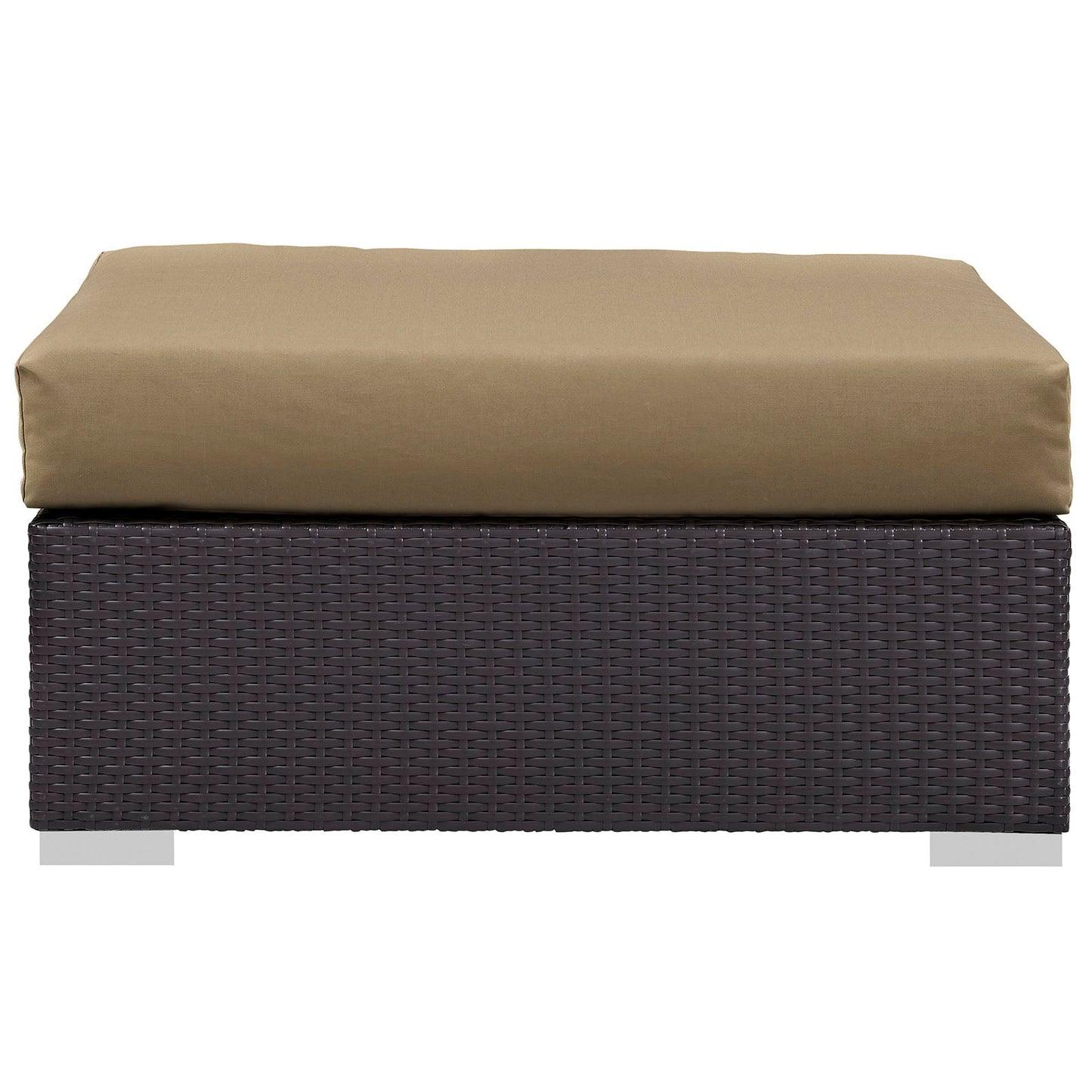 Convene Outdoor Patio Large Square Ottoman By Modway - EEI-1845 | Outdoor Ottomans - 3
