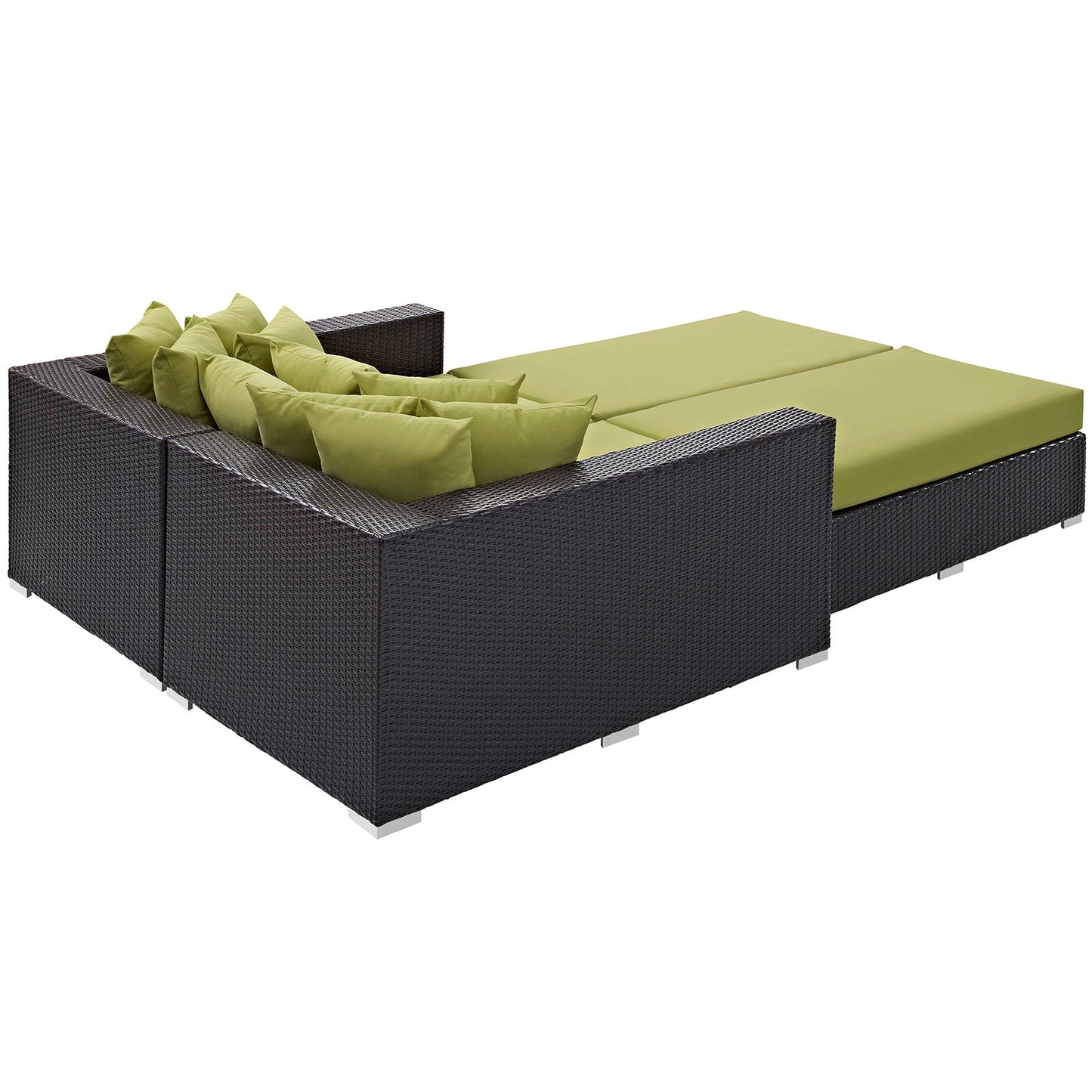 Convene 4 Piece Outdoor Patio Daybed By Modway - EEI-2160 | Outdoor Patio Daybed - 3