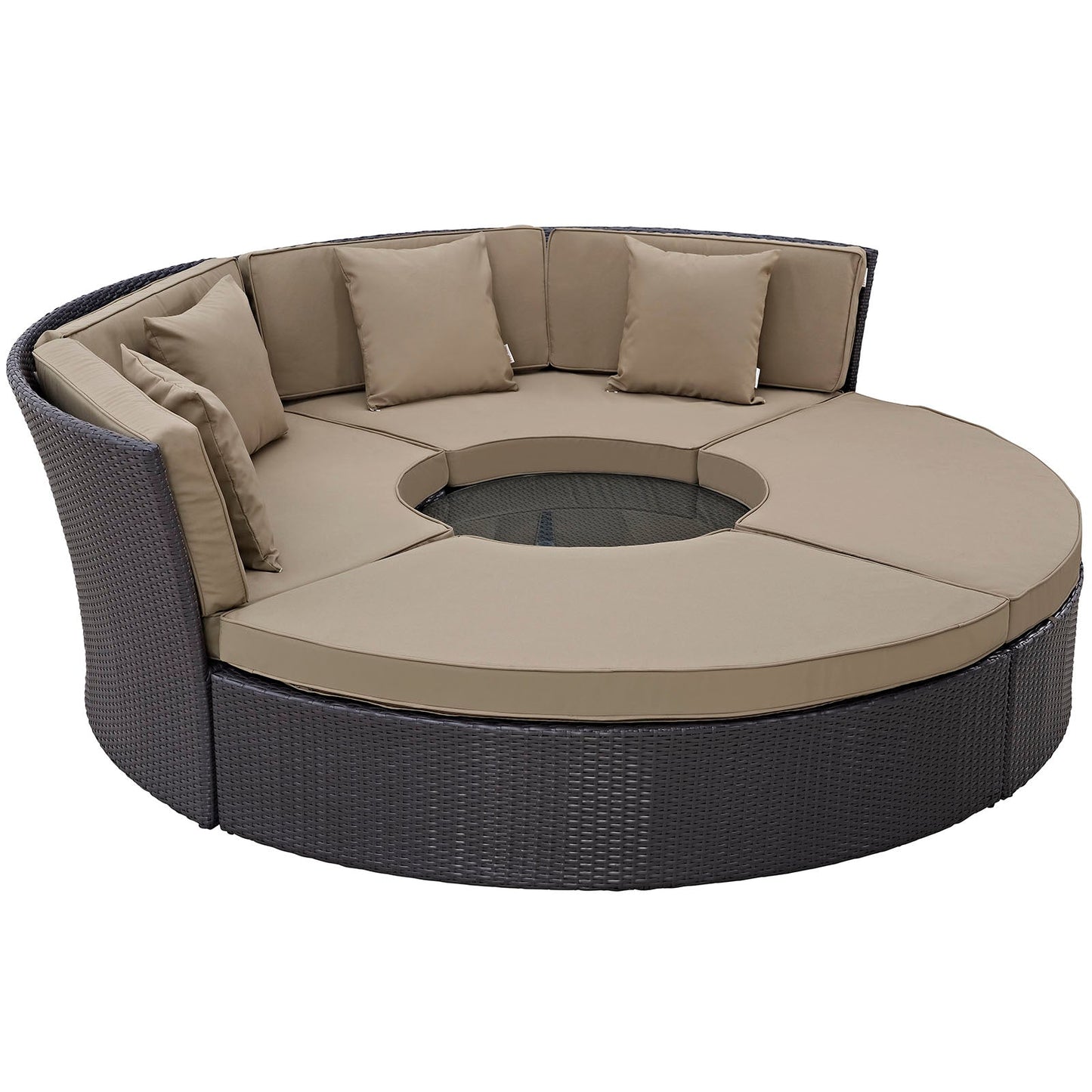 Convene Circular Outdoor Patio Daybed Set By Modway - EEI-2171