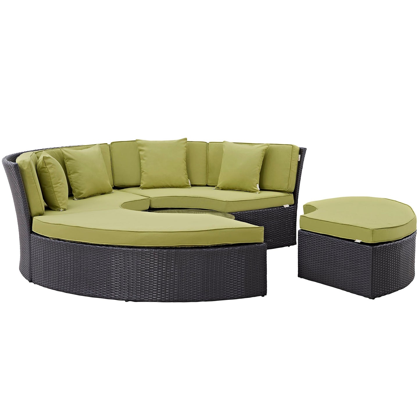 Convene Circular Outdoor Patio Daybed Set By Modway - EEI-2171 | Outdoor Patio Daybed - 3