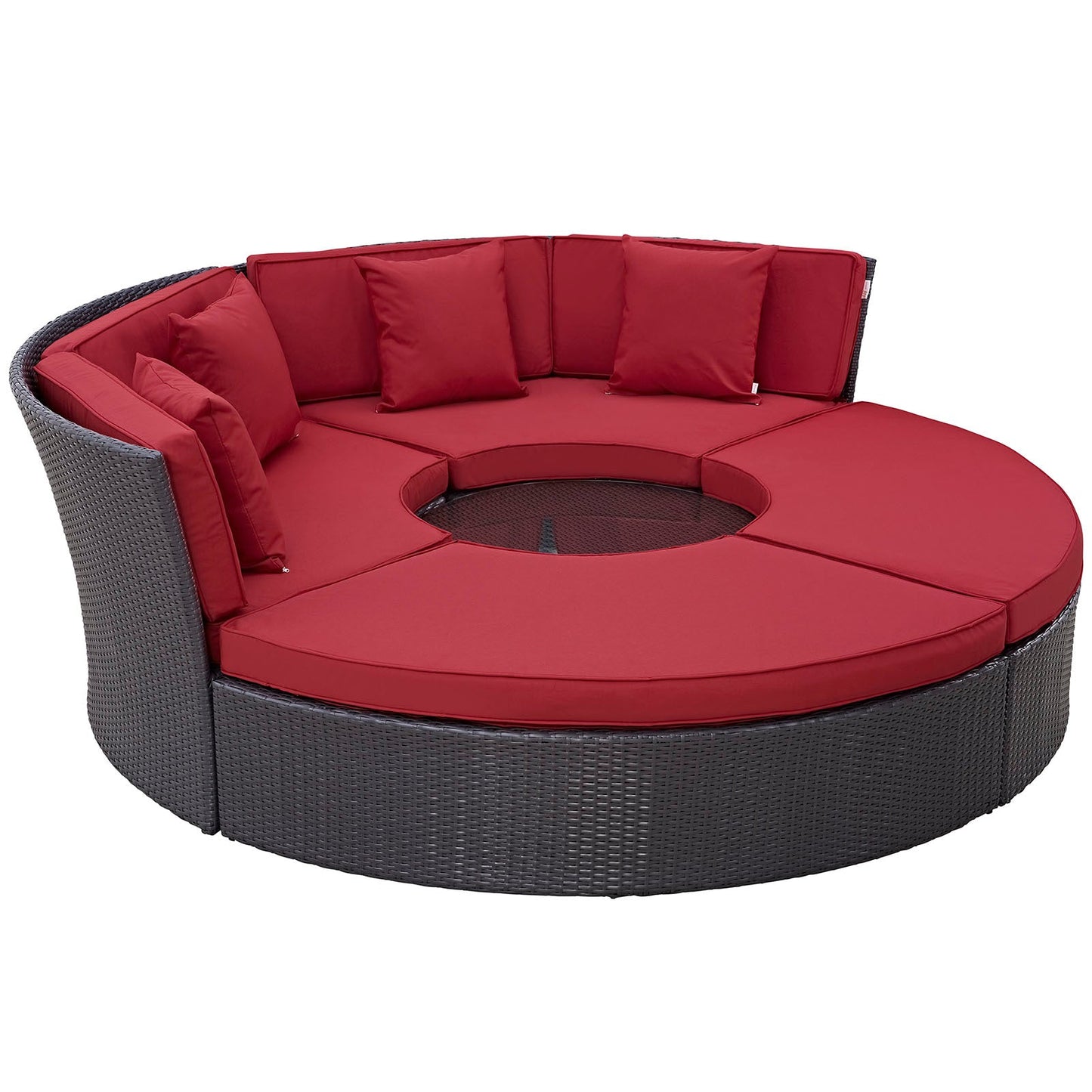 Convene Circular Outdoor Patio Daybed Set By Modway - EEI-2171