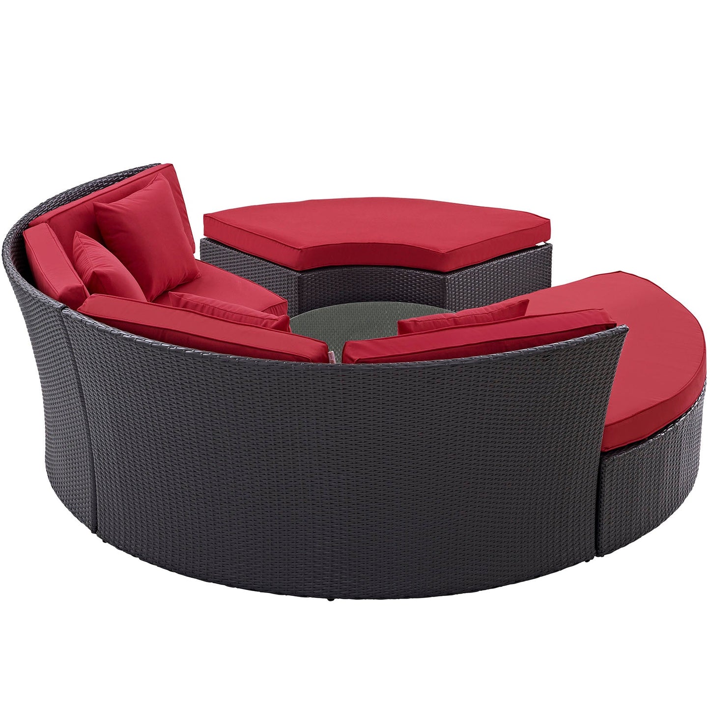 Convene Circular Outdoor Patio Daybed Set By Modway - EEI-2171