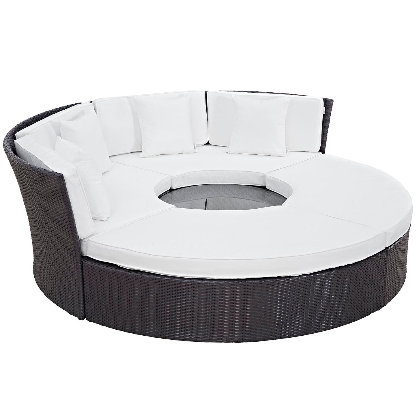 Convene Circular Outdoor Patio Daybed Set By Modway - EEI-2171