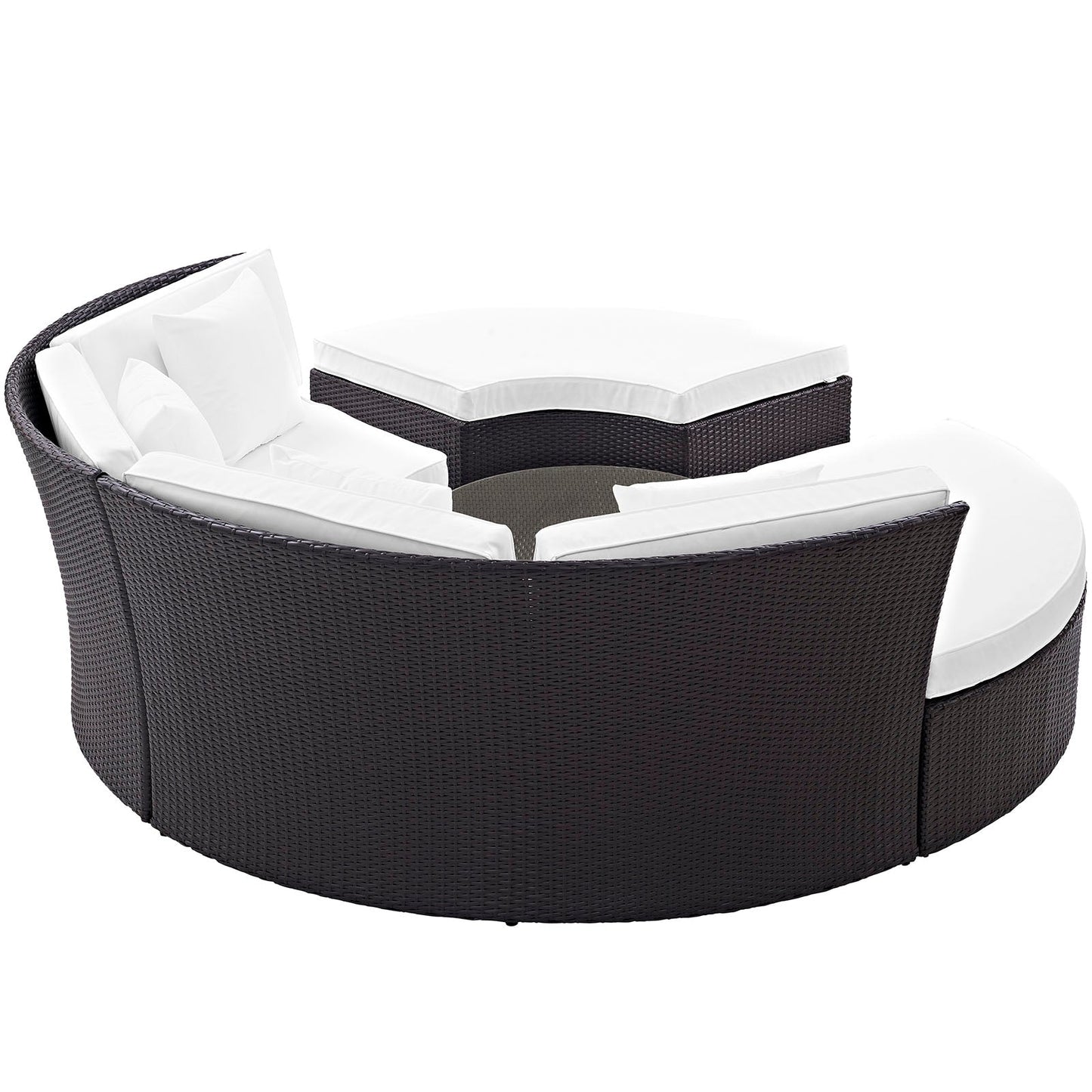 Convene Circular Outdoor Patio Daybed Set By Modway - EEI-2171