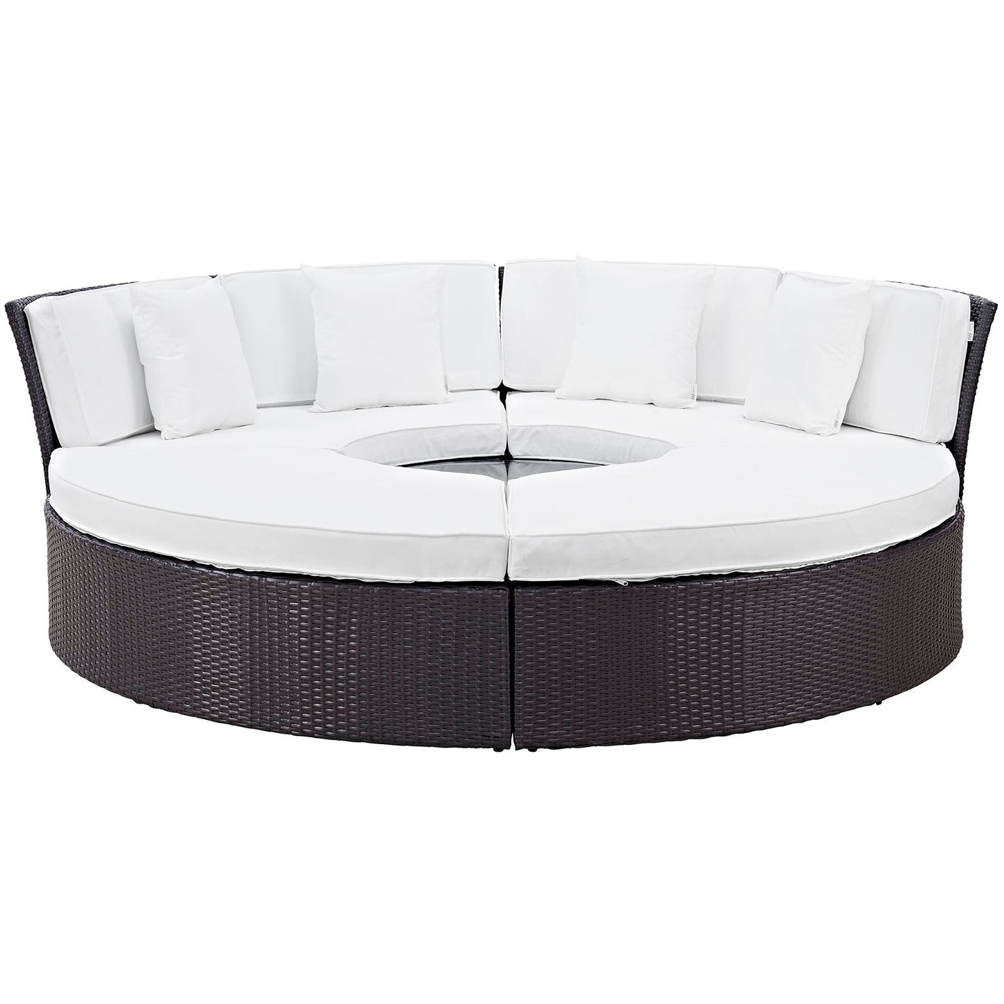 Convene Circular Outdoor Patio Daybed Set By Modway - EEI-2171