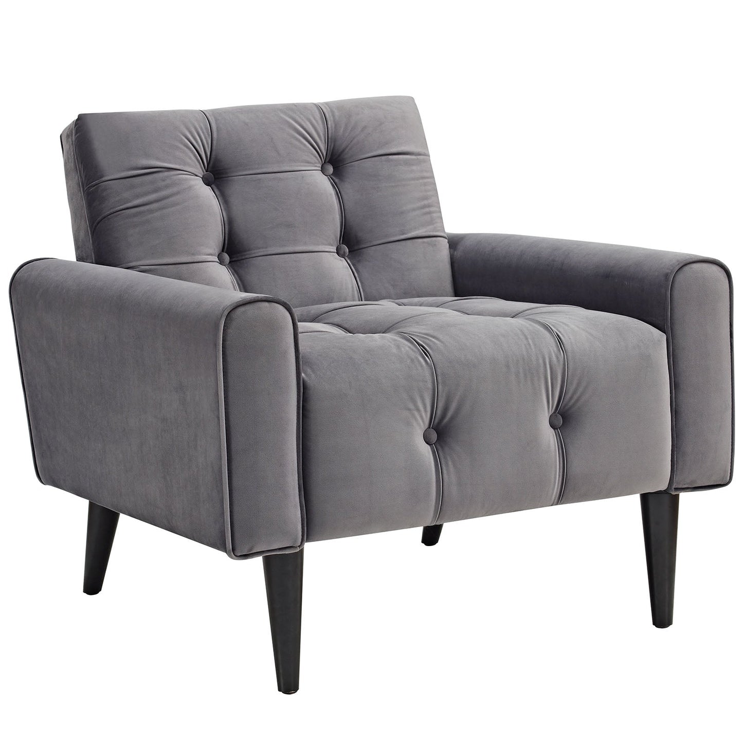 Delve Performance Velvet Armchair By Modway - EEI-2326 | Armchairs - 2