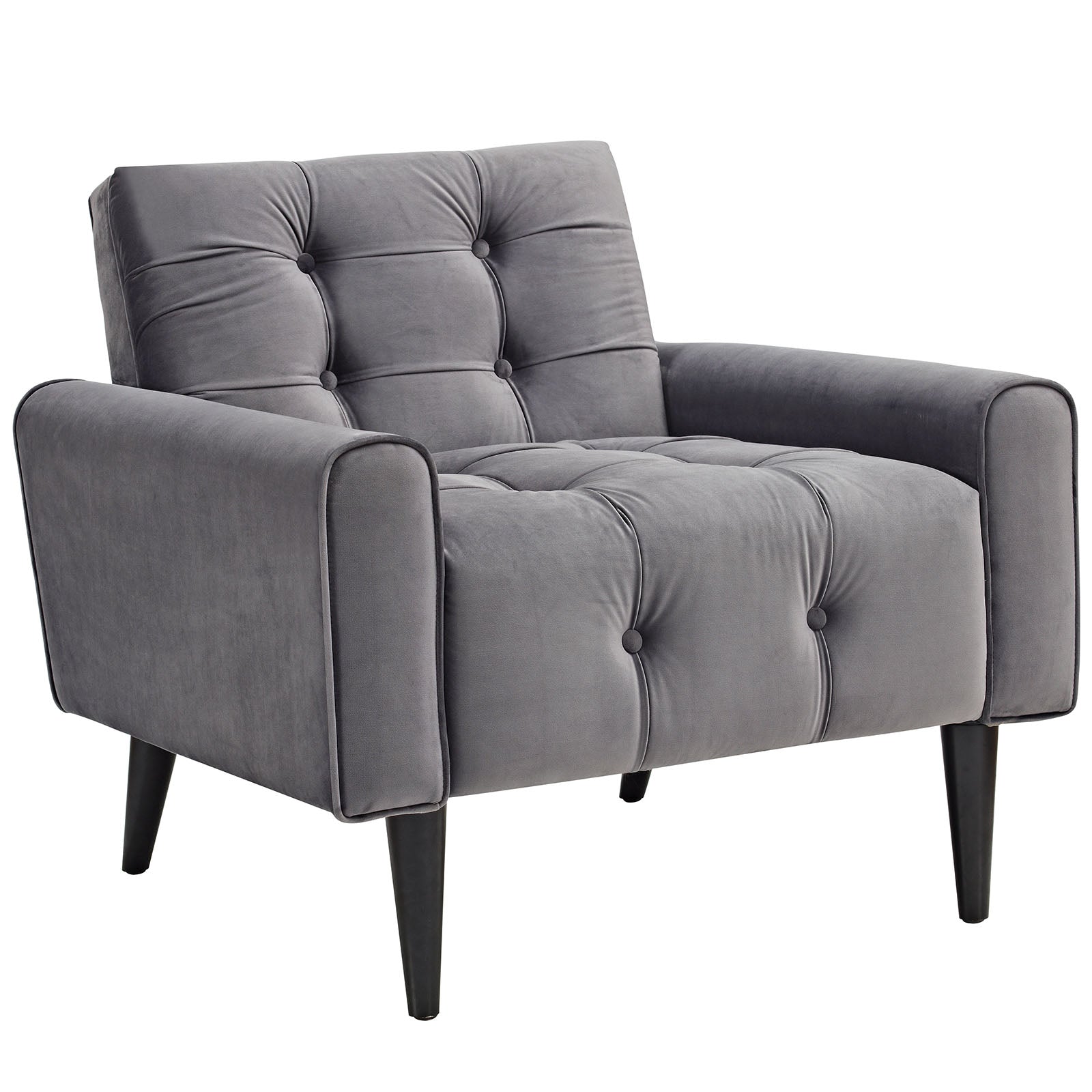 Delve Performance Velvet Armchair By Modway - EEI-2326 | Armchairs - 2