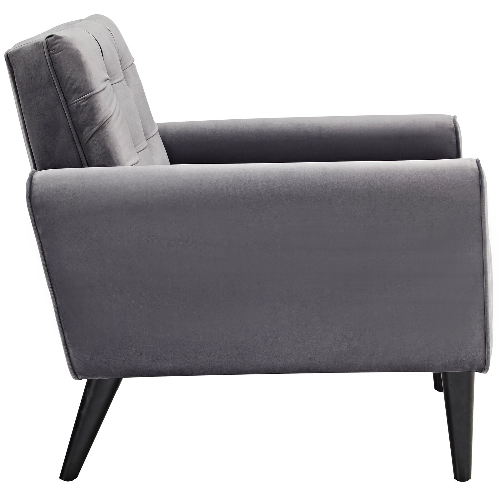 Delve Performance Velvet Armchair By Modway - EEI-2326 | Armchairs - 3