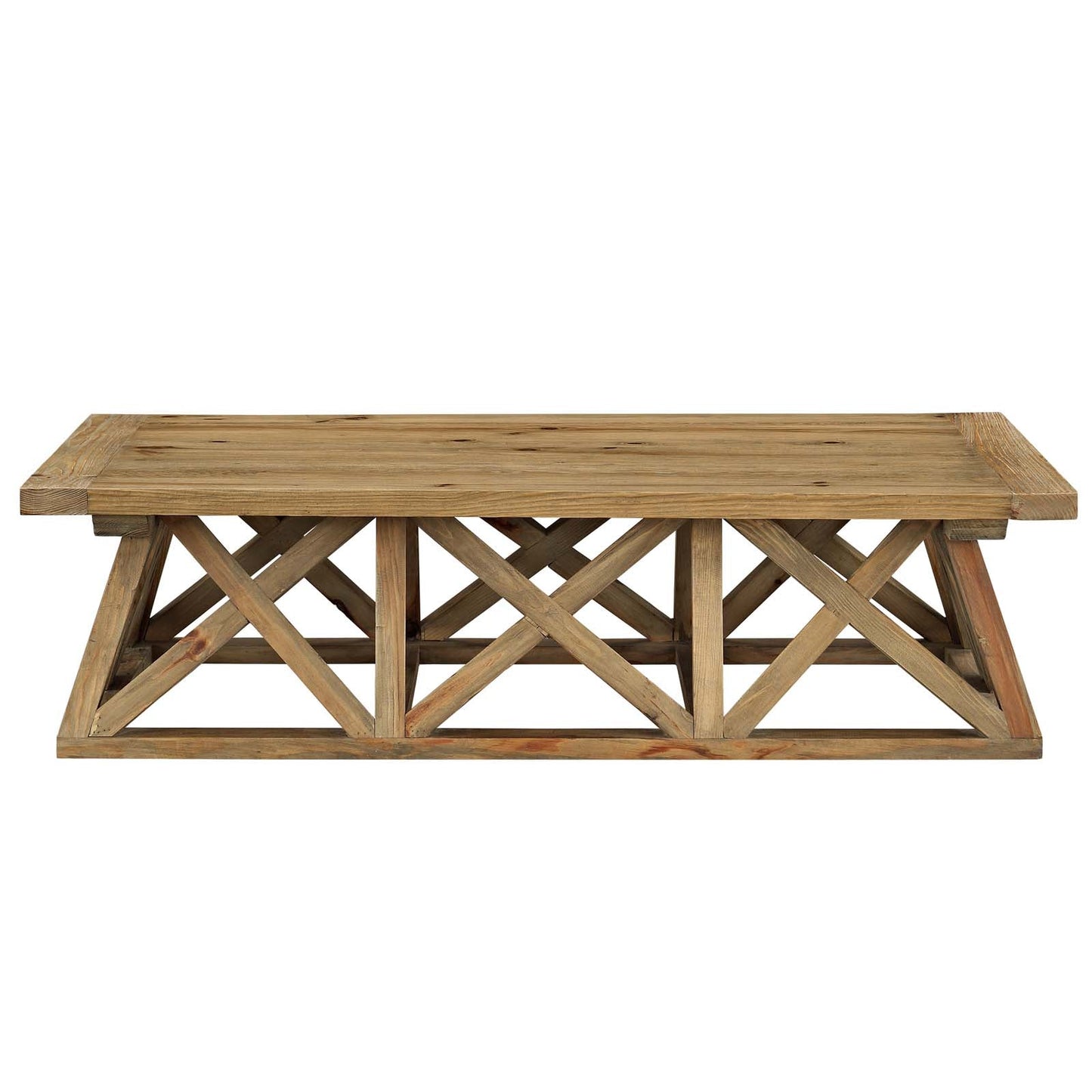 Camp Wood Coffee Table By Modway - EEI-2649 | Coffee Tables - 4