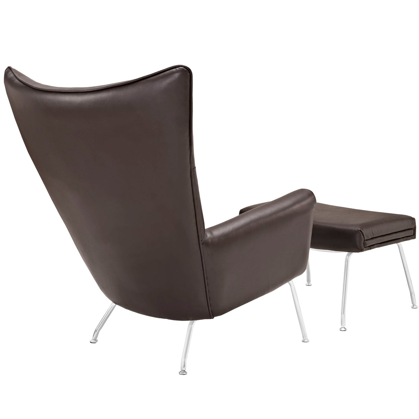 Class Leather Lounge Chair By Modway - EEI-287 | Lounge Chairs - 4